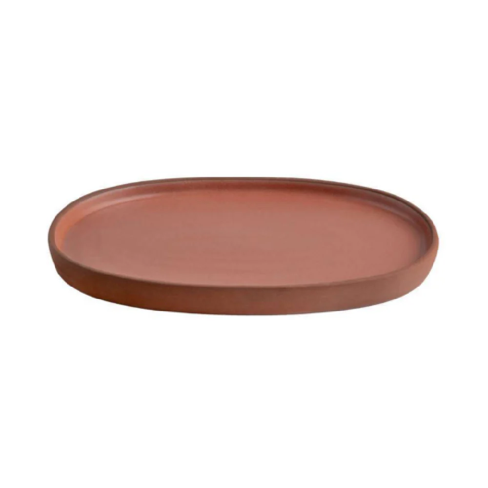 Arc Cardinal FP754 Maria Portugal Terracota Terra Sienna Tray (L:9.5'' X W:6.5'') Arc Cardinal FP754 Maria Portugal Terracota Terra Sienna Tray (L:9.5'' X W:6.5'')