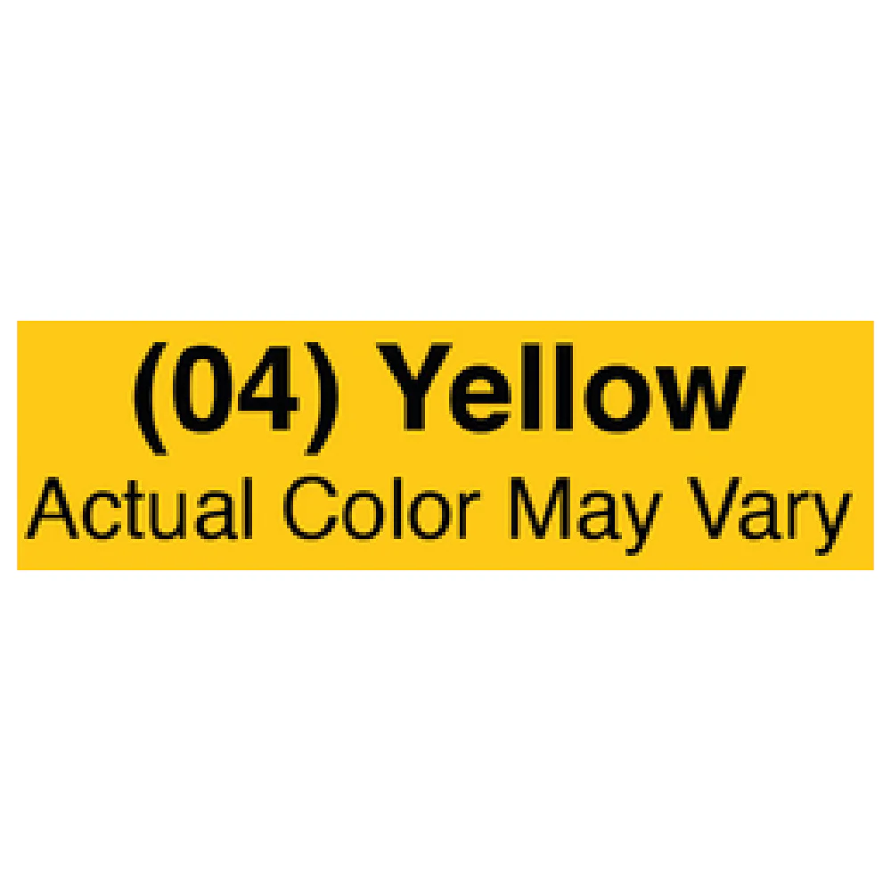 Carlisle 45008EC04 8 Inch Pipe and Valve Brush Polyester Yellow