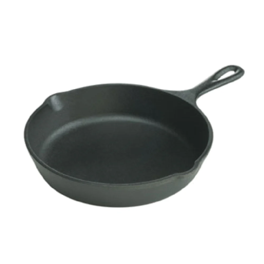 Lodge L6SK3 9-11/16 Inch Skillet Round Induction Safe Cast Iron with Seasoned Finish