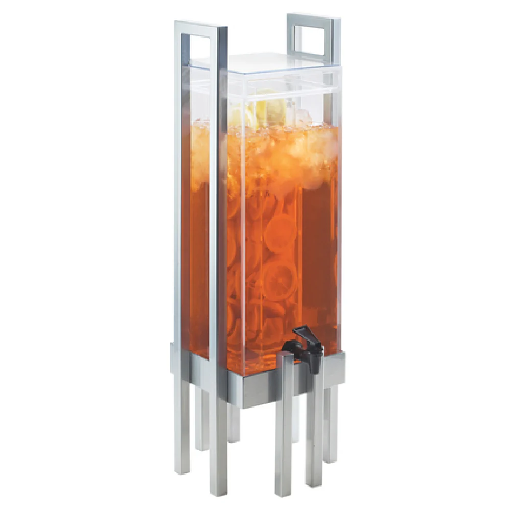 Cal Mil 3302-3INF-74 9 Inch Beverage Dispenser Steel Acrylic Non-Insulated Cal Mil 3302-3INF-74 9 Inch Beverage Dispenser Steel Acrylic Non-Insulated