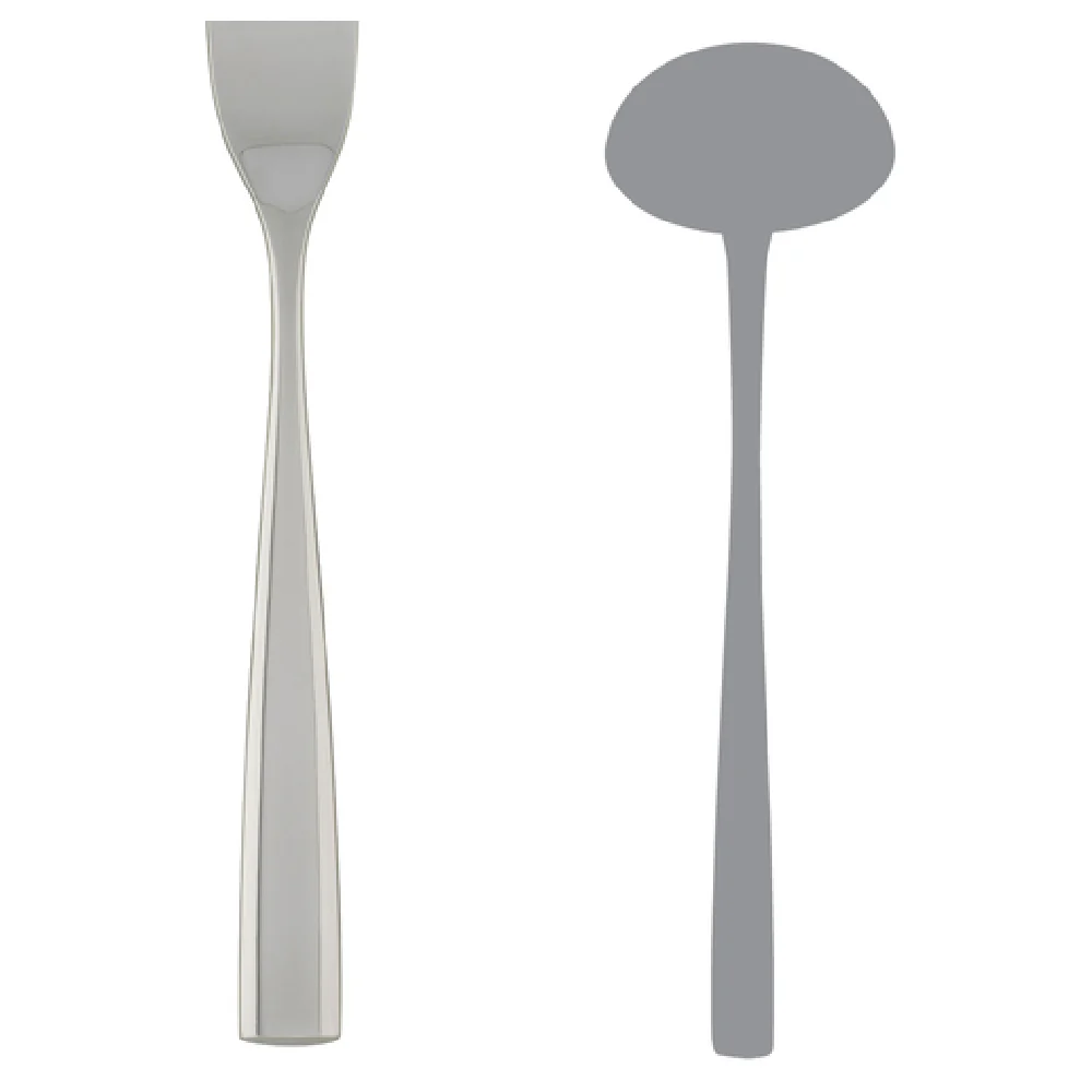 Steelite 5315S063 11-3/4 Inch Soup Ladle One Piece Stainless Steel