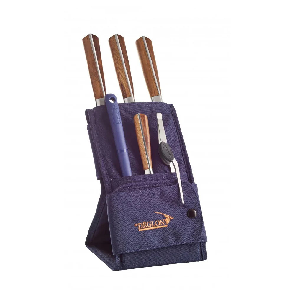 JB Prince Z545 Stand Up Quiver For Cutlery (8) Pocket Integrated Cut-resistant Liner JB Prince Z545 Stand Up Quiver For Cutlery (8) Pocket Integrated Cut-resistant Liner