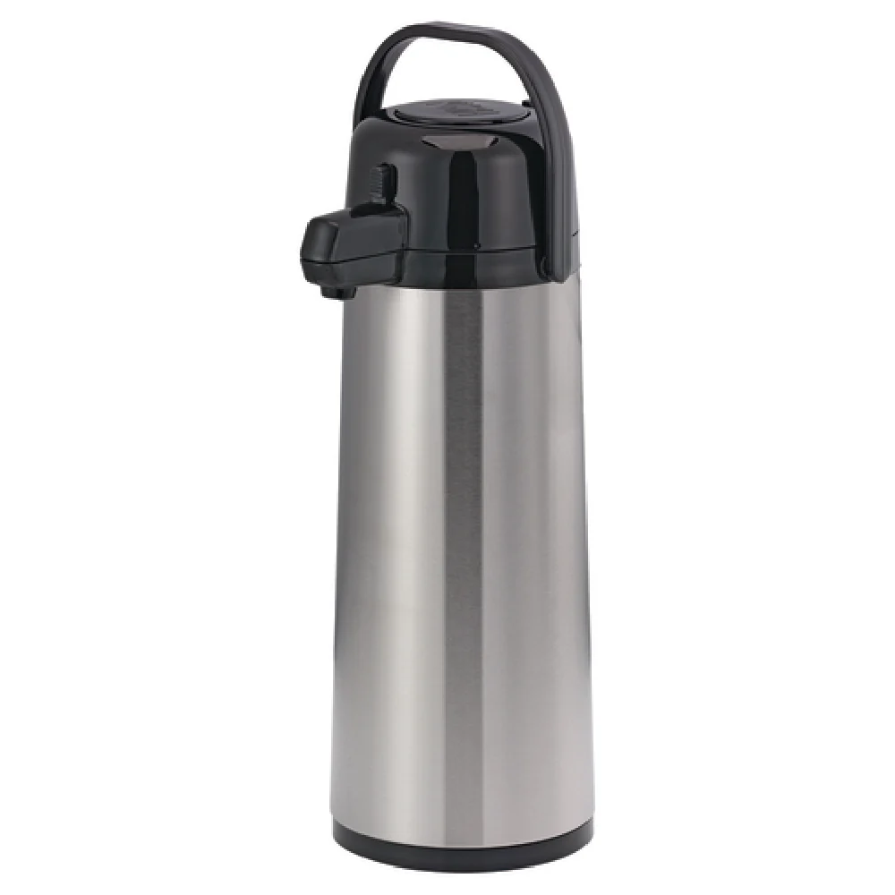 Service Ideas ECA25S 2.5 Liter Eco-Air Airpot Stainless Steel with Glass Liner