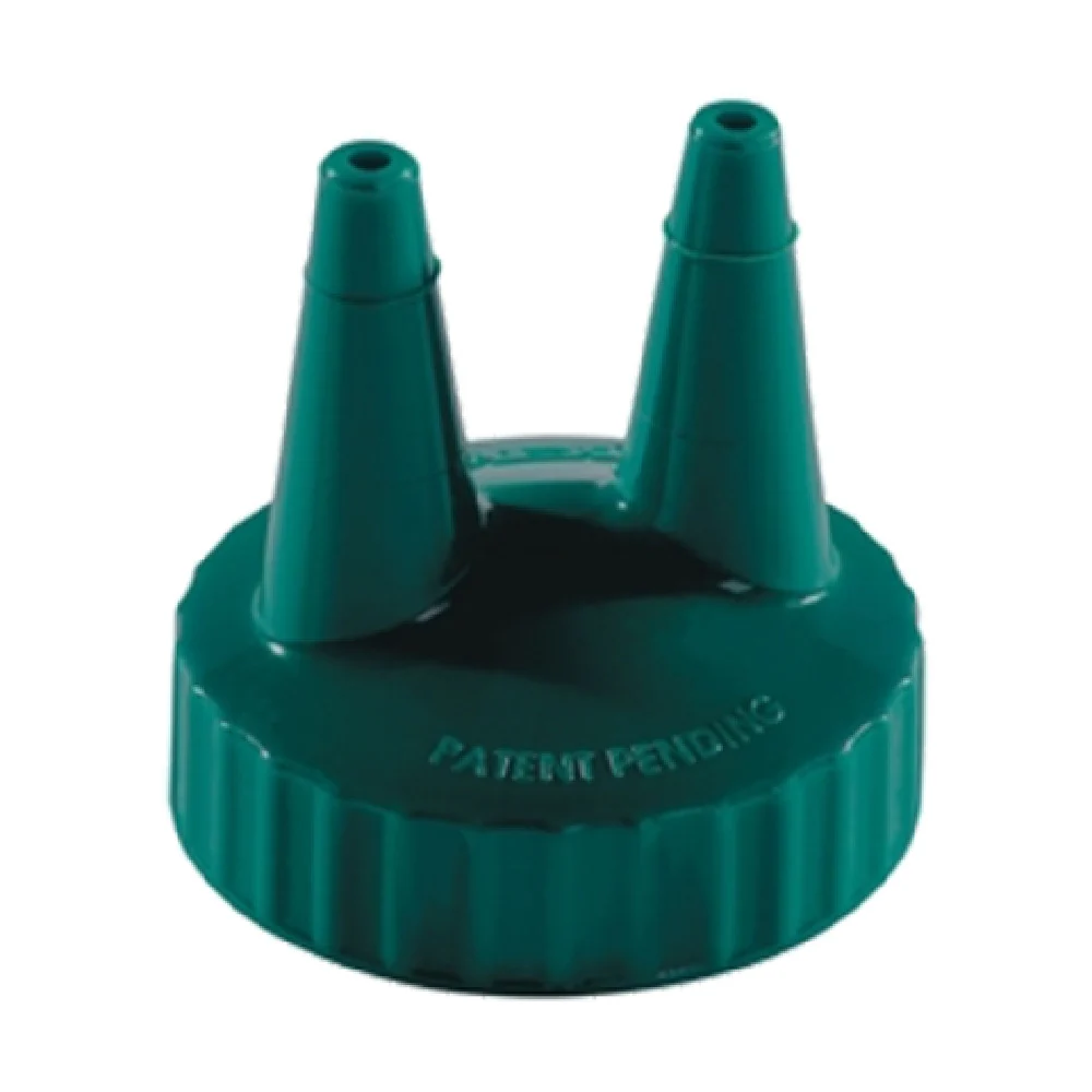 Vollrath 2200-191 Squeeze Bottle Cap Top 8-32 oz Vista Green Cap