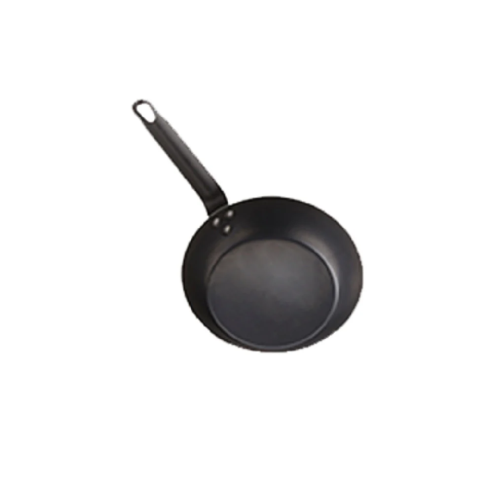 American Metalcraft BSFP10 10 Inch Fry Pan Induction Steel Non-coated Black