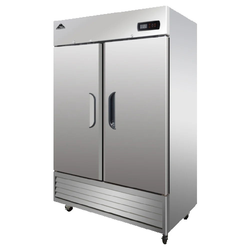 Akita ARF-49 55 Inch Freezer Reach-In 49 cu ft Two-section Stainless Steel Akita ARF-49 55 Inch Freezer Reach-In 49 cu ft Two-section Stainless Steel