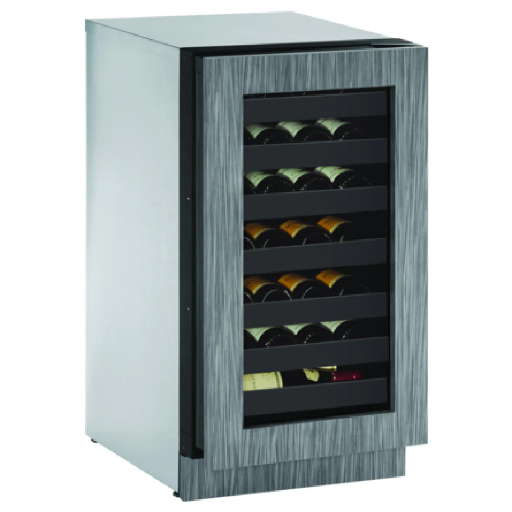 U-Line Corporation U-2218WCINT-00B 17 Inch Wine Cellar Cabinet Electric Refrigeration