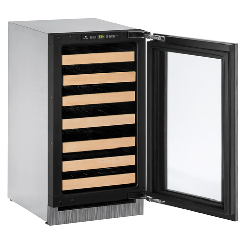 U-Line Corporation U-2218WCINT-00B 17 Inch Wine Cellar Cabinet Electric Refrigeration U-Line Corporation U-2218WCINT-00B 17 Inch Wine Cellar Cabinet Electric Refrigeration