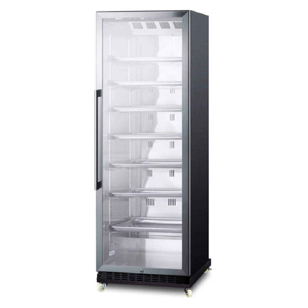 Summit SCR1401LHRI 23 Cu. Inch Stainless Steel Beverage Center 12.6 Cu. Ft. Capacity Summit SCR1401LHRI 23 Cu. Inch Stainless Steel Beverage Center 12.6 Cu. Ft. Capacity