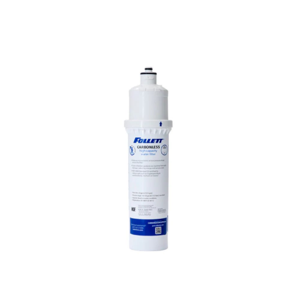 Follett CARBONLESSHICAPFILT 4 Inch Replacement Water Filter Cartridge for Filtration