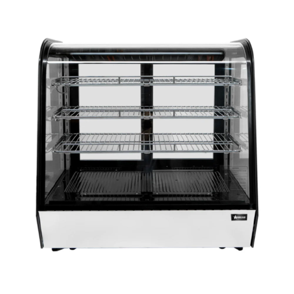 Omcan 47966 35 Inch Countertop Refrigerated Display Case 6.56 cu ft