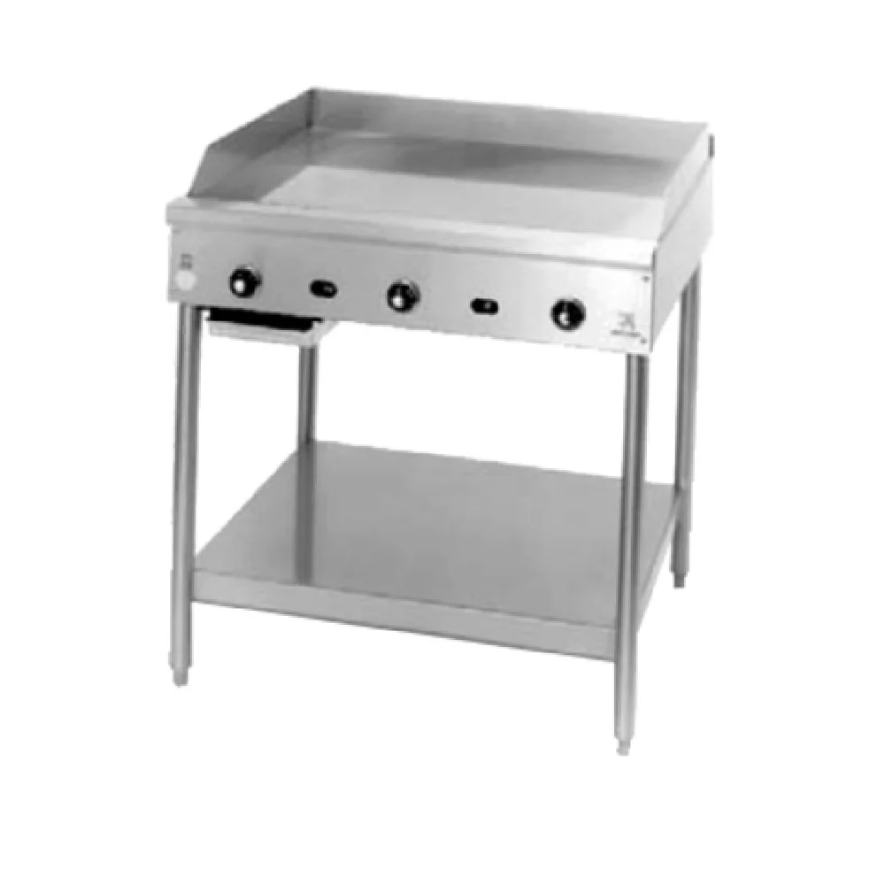 Jade Range JGT-2436-F_LP 36 Inch Gas Griddle Floor Model Stainless Steel 90,000 BTU Jade Range JGT-2436-F_LP 36 Inch Gas Griddle Floor Model Stainless Steel 90,000 BTU