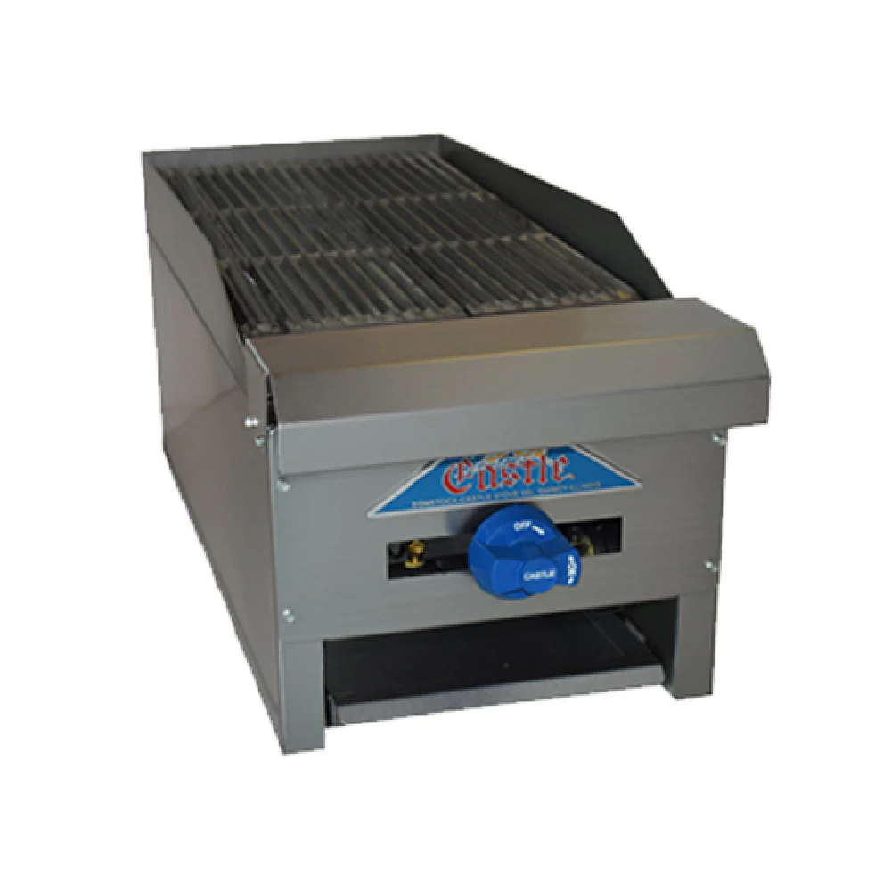 Comstock-Castle ERB12 12 Inch Char-Broiler Gas Stainless Steel with Manual Control 30000 BTU