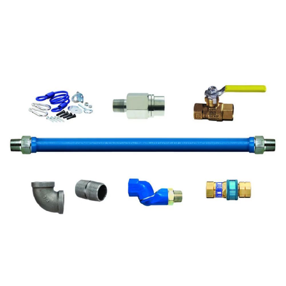 Dormont CAN1675KITS48EFV Dormont Blue Hose Moveable Gas Connector Kit 3/4