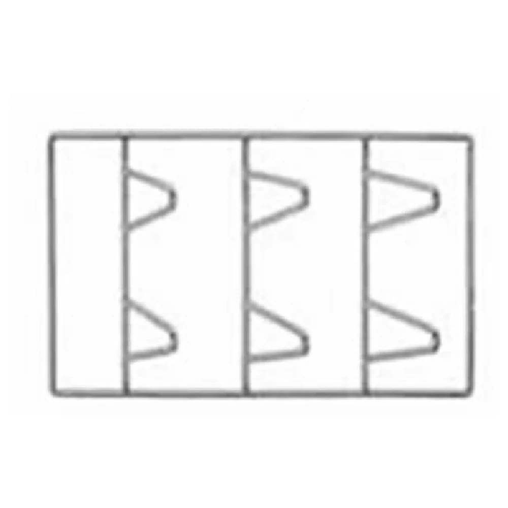 Convotherm 3030196 13 Inch Chicken Grill Rack Holds 8 Chickens Stainless Steel Convotherm 3030196 13 Inch Chicken Grill Rack Holds 8 Chickens Stainless Steel