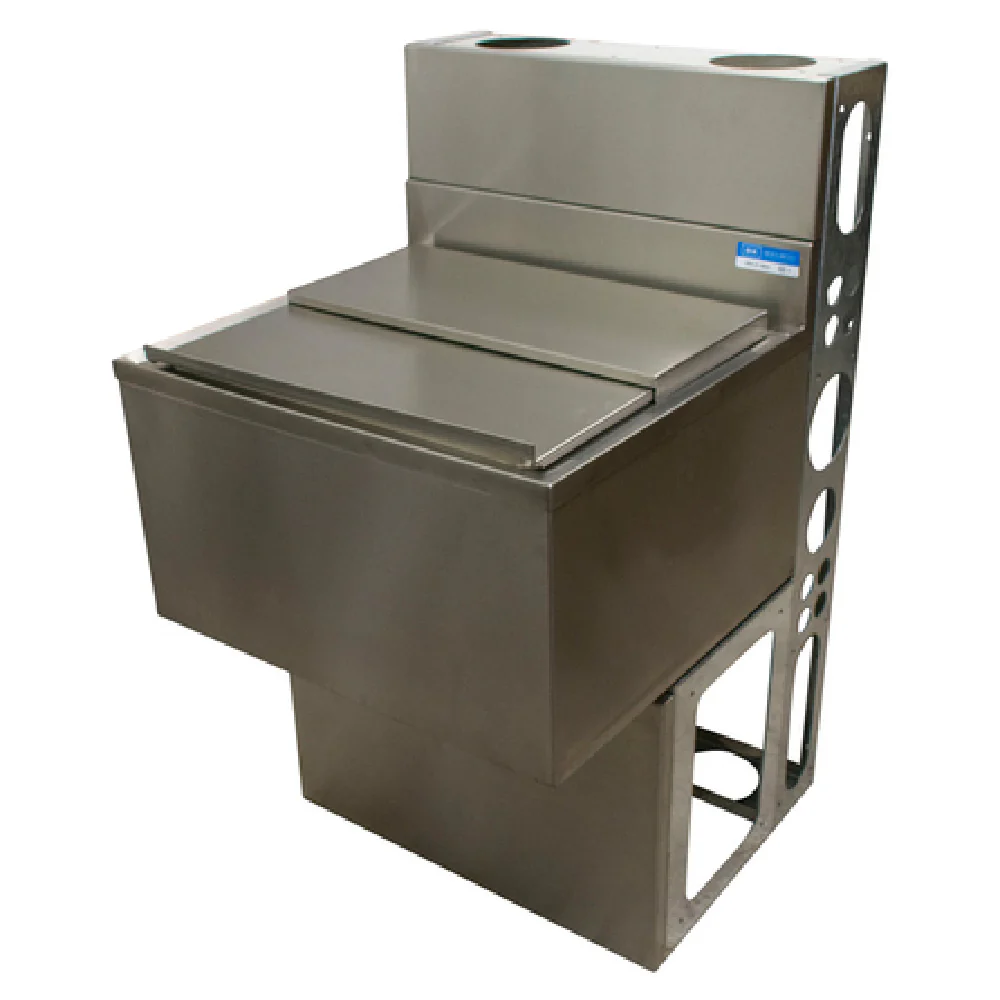 BK Resources UBDW-21-IBCP24-8 20 Inch Ice Bin with 8 Circuit Aluminum Cold Plate BK Resources UBDW-21-IBCP24-8 20 Inch Ice Bin with 8 Circuit Aluminum Cold Plate