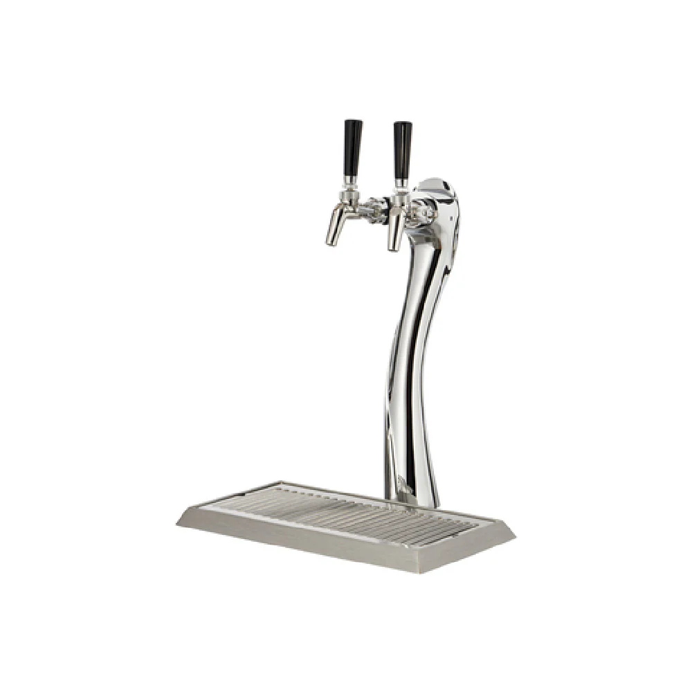 Perlick 67945W-2L-R Countertop Wine Dispenser Kit with 2 Faucets Stainless Steel Chrome