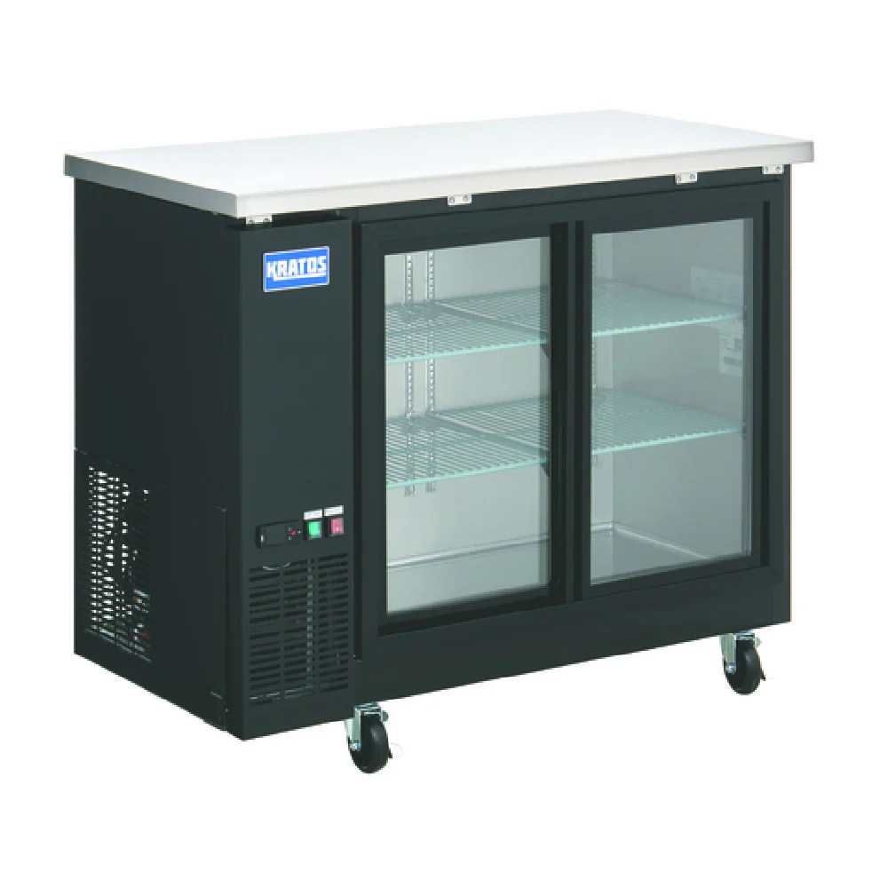 Hubert 108425 Kratos Back Bar Refrigerator 13 Cu. Ft. 48-3/4