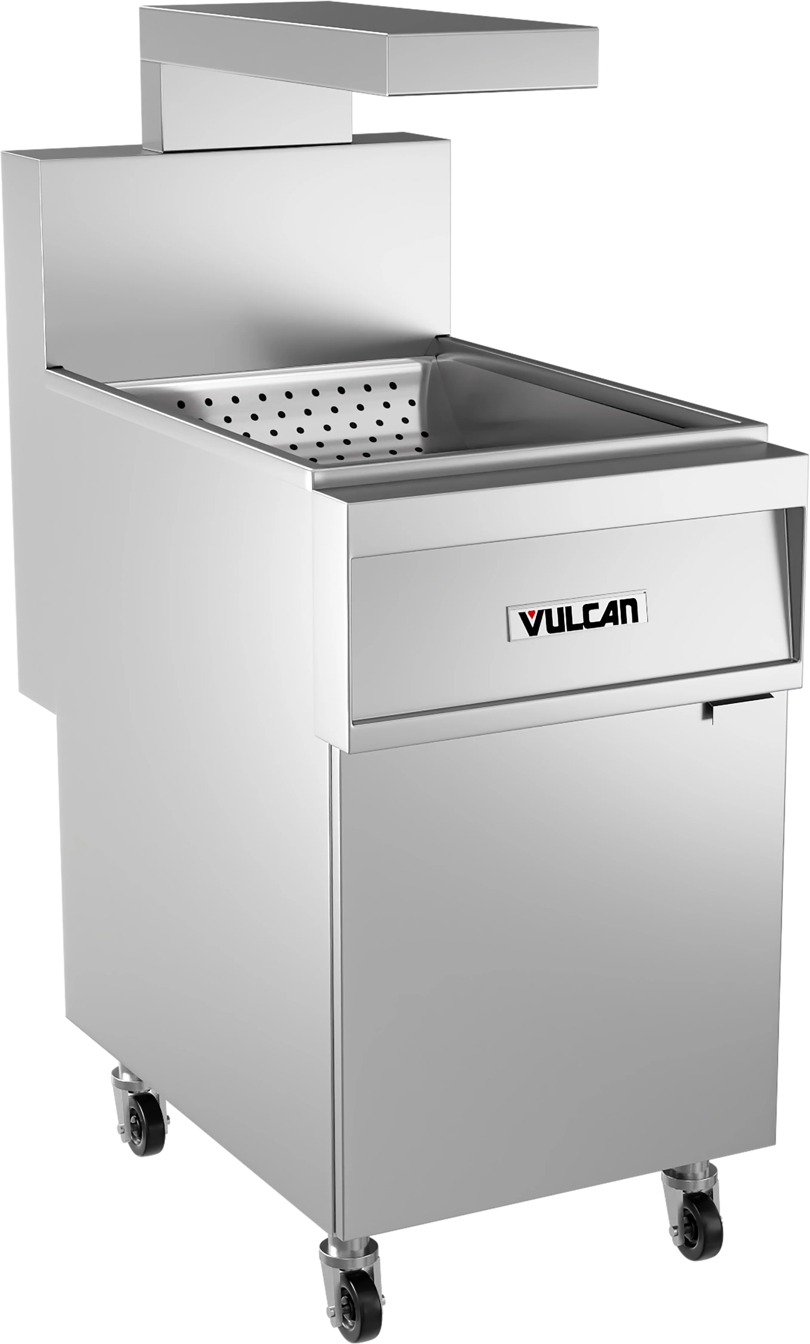 Vulcan FRYMATE VX21S 21 Inch Gas Fryer Dump Station with Removable Grease Collector