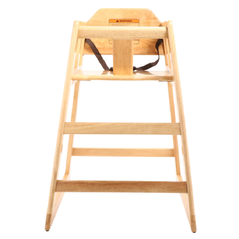 GET Enterprises HC-100-MOD-N-P 19-5/8 Inch Modified High Chair Hardwood Natural Finish GET Enterprises HC-100-MOD-N-P 19-5/8 Inch Modified High Chair Hardwood Natural Finish
