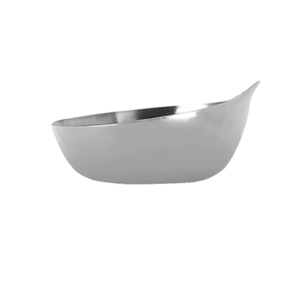 Libbey PB-1 3-1/2 Oz Pyramid Bowl with Polished Stainless Steel Finish 12 Packs