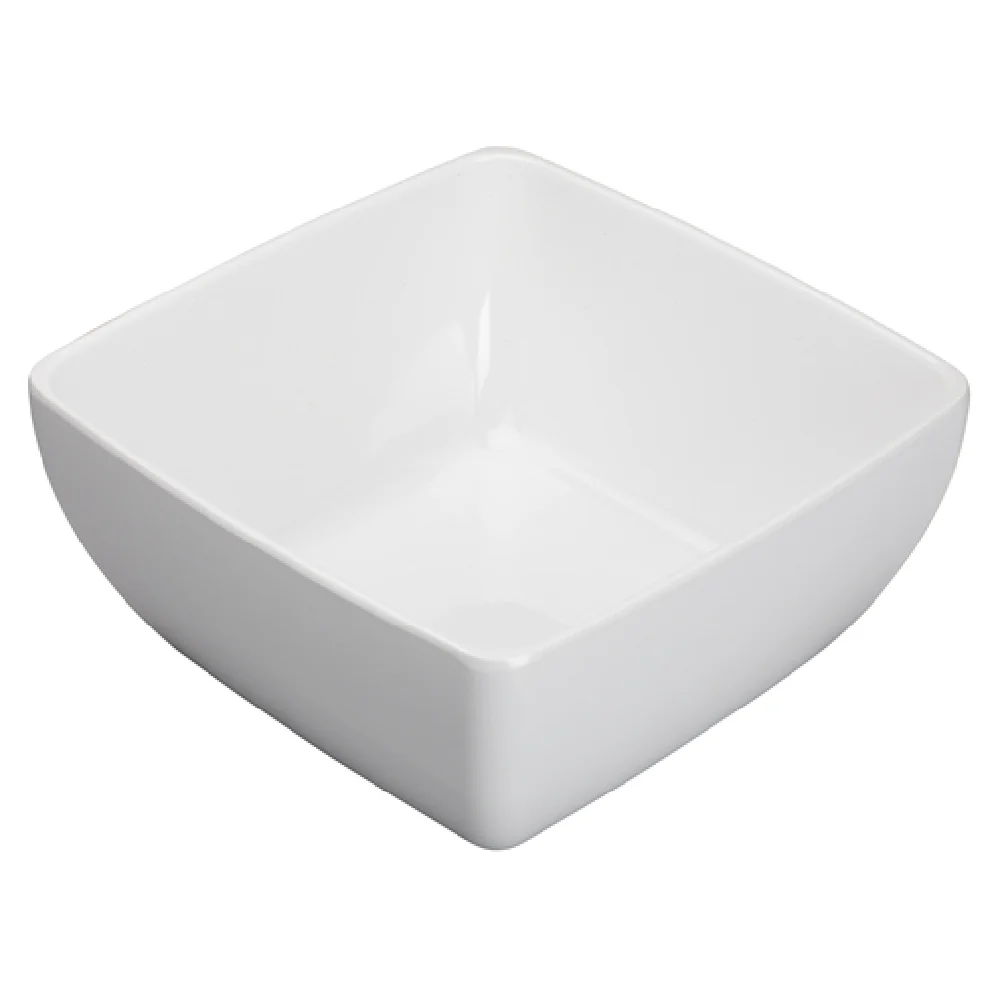 Winco WDM009-205 10 Inch Bowl 5 Quart Break-Resistant Melamine White Winco WDM009-205 10 Inch Bowl 5 Quart Break-Resistant Melamine White