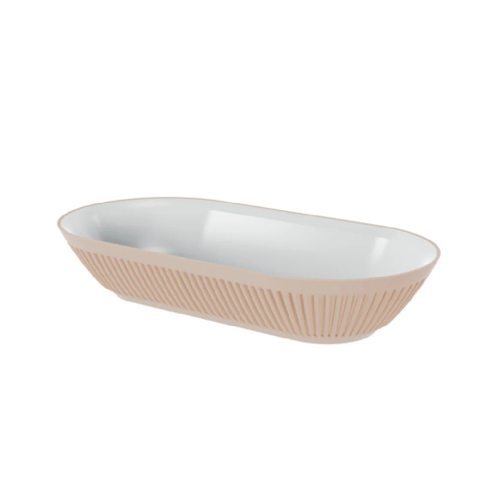 BauscherHepp TCM50017 12 Inch Dish Oat Melamine with Talon by Dalebrook