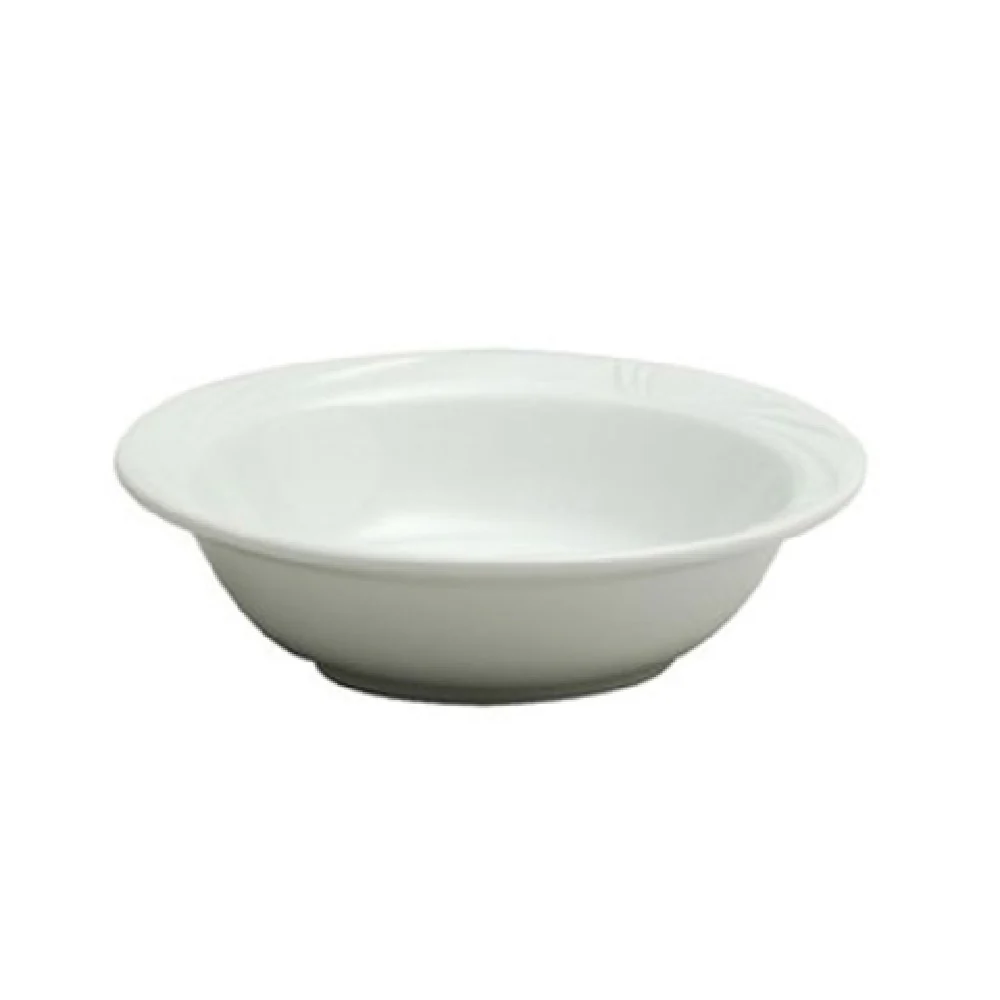 1880 Hospitality R4510000720 10-7/8 Oz Grapefruit Dish Round Embossed Porcelain Bright White