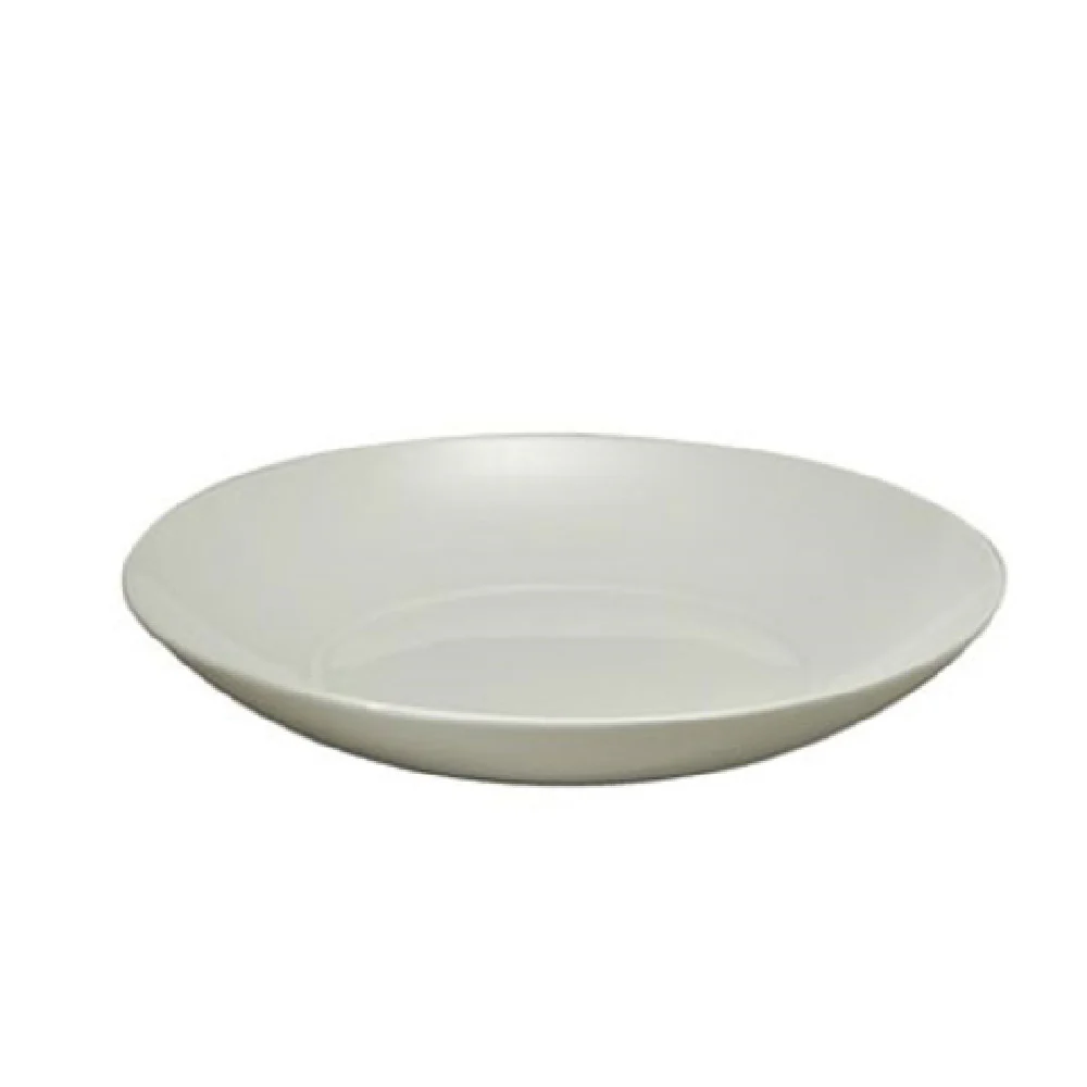 1880 Hospitality R4020000159 11-3/8 Inch Round Plate Deep Rim Porcelain Bright White