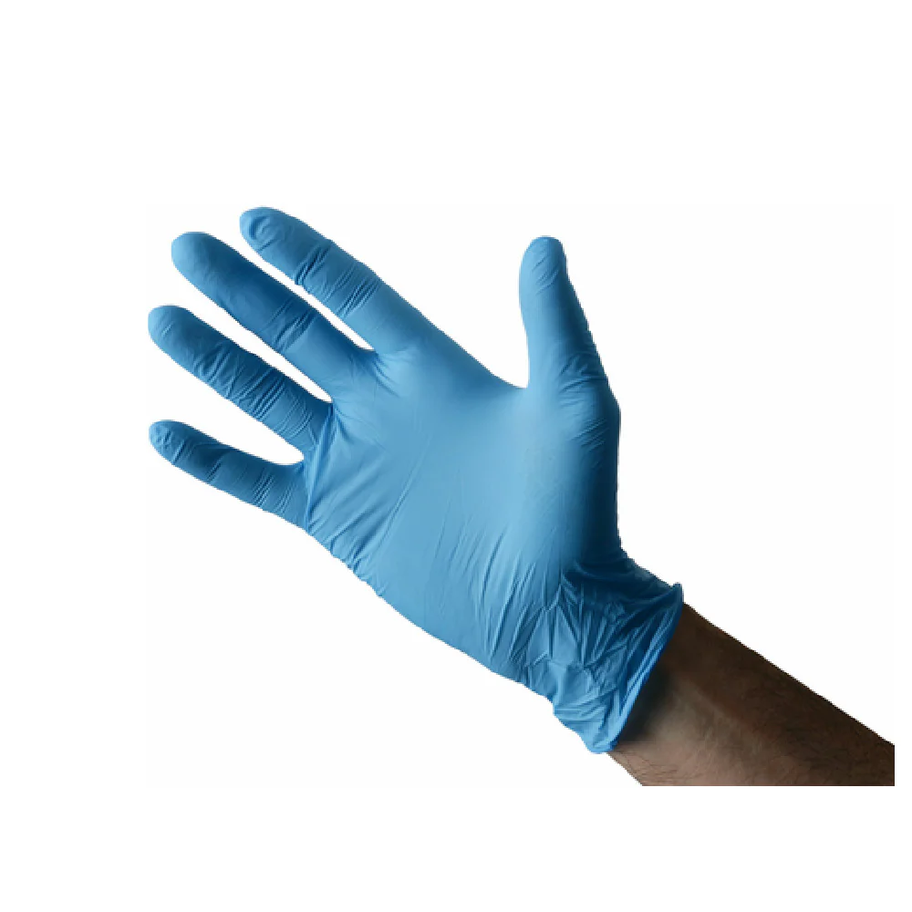 VacMaster DN3010XXL 4 Mil Blue Nitrile Disposable Glove XXL - Powder Free