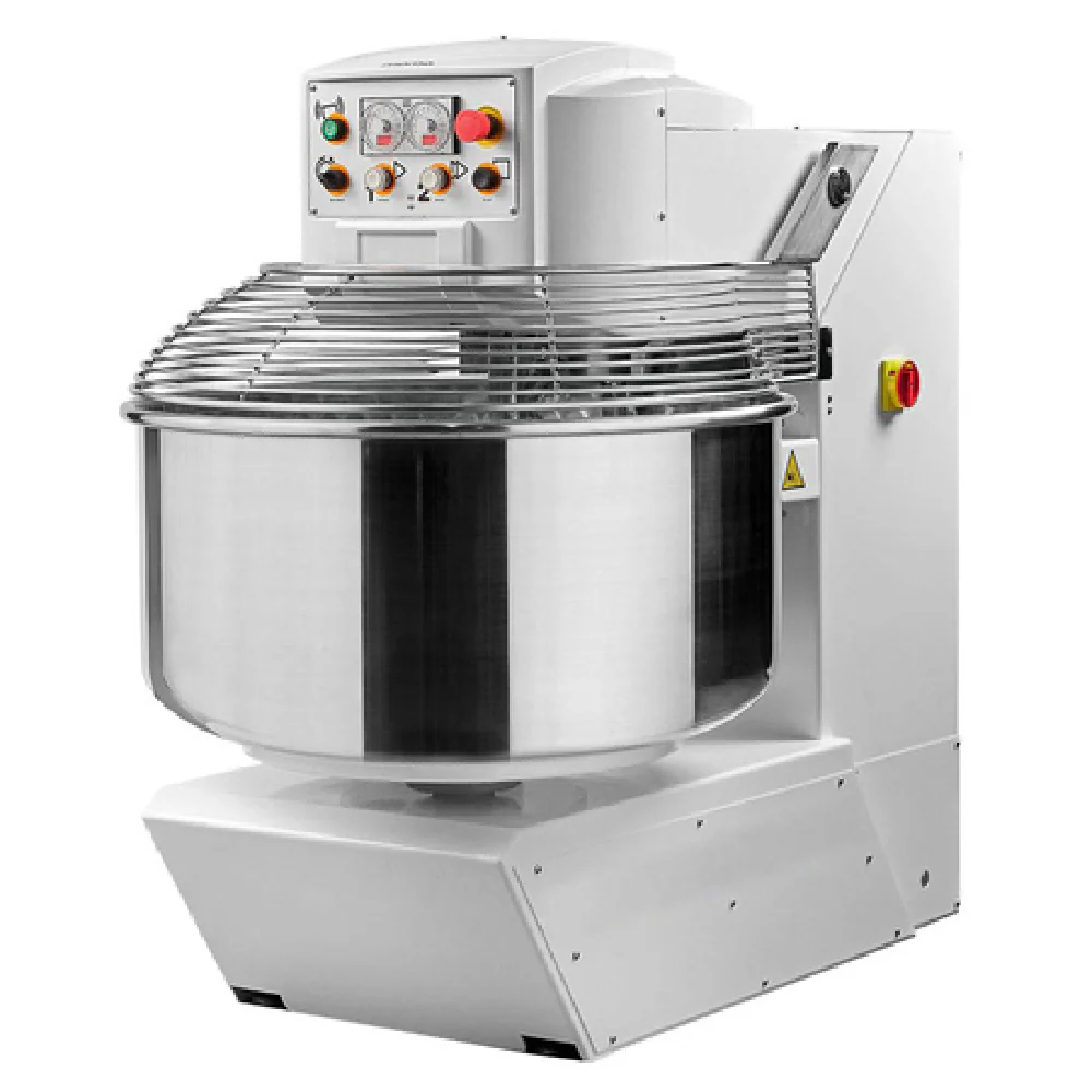 Omcan 44269 25 Inch Spiral Dough Mixer 132 Lb Capacity Electric Stainless Steel with Dual Timers Omcan 44269 25 Inch Spiral Dough Mixer 132 Lb Capacity Electric Stainless Steel with Dual Timers