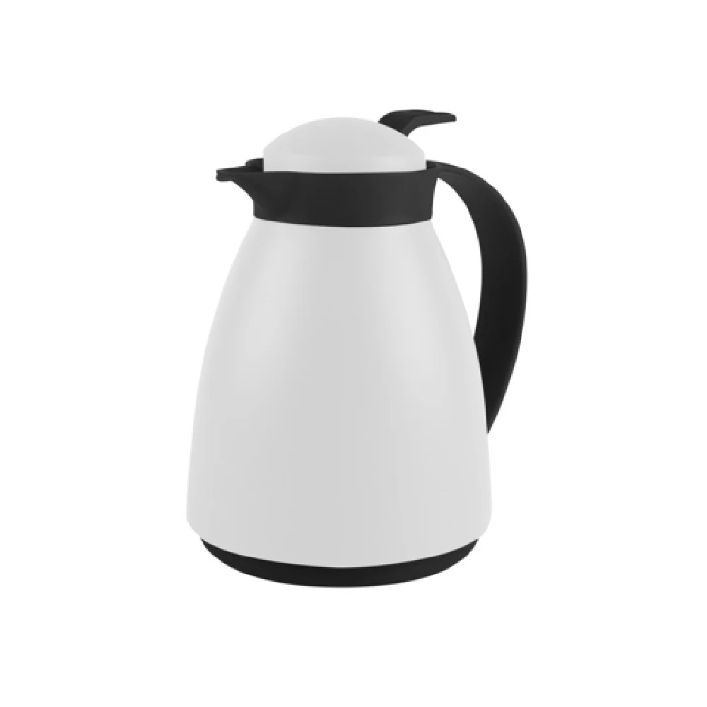 Steelite 7401MM104 6.37 Inch Beverage Server with Glass Liner Plastic Matte White Steelite 7401MM104 6.37 Inch Beverage Server with Glass Liner Plastic Matte White