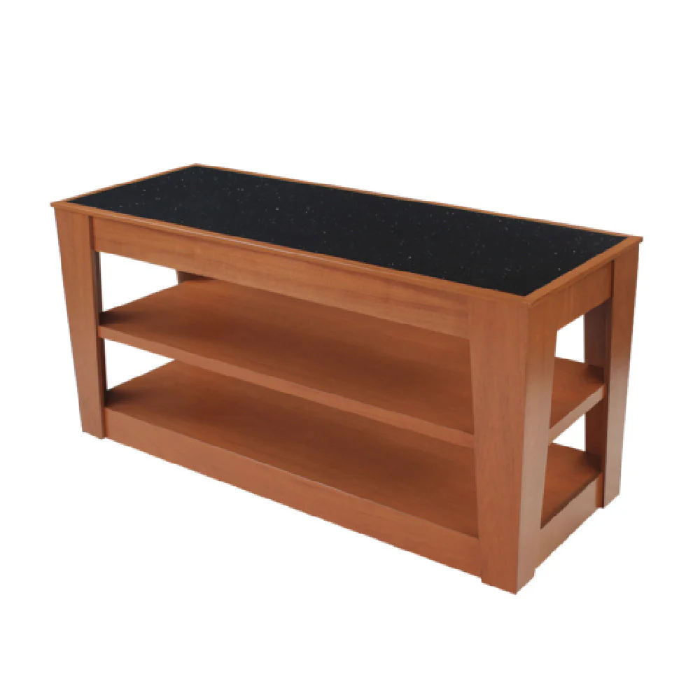 Forbes Industries 5201-6 30 Inch Wood Veneer Table with Trend Glass/Stone Top Forbes Industries 5201-6 30 Inch Wood Veneer Table with Trend Glass/Stone Top