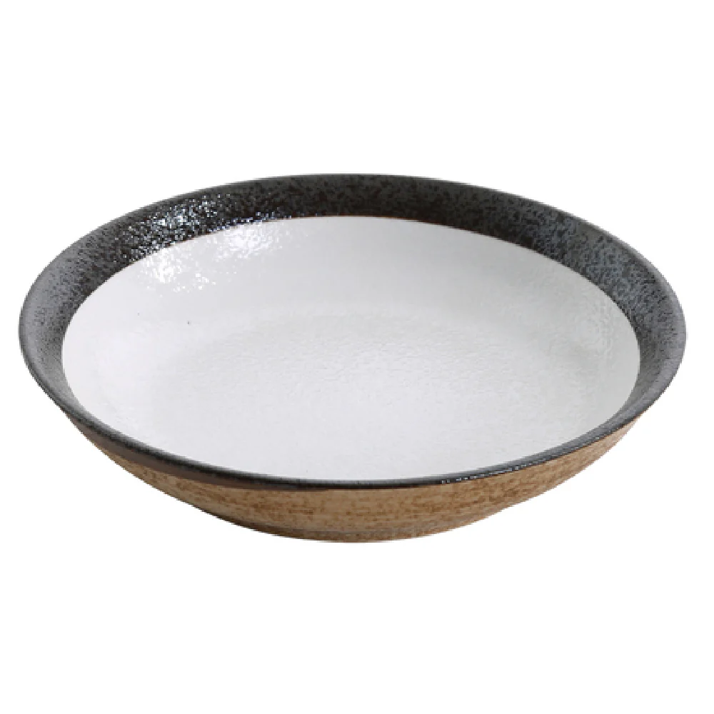 Yanco RO-507 7 Inch 14 Oz Round Salad/Soup Bowl Porcelain with Dishwasher Safe