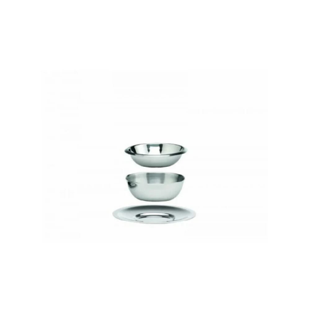 BauscherHepp 13.3117.0000 4-9/16 Inch Diameter Butter Dish Silver Plate Finish Stainless Steel BauscherHepp 13.3117.0000 4-9/16 Inch Diameter Butter Dish Silver Plate Finish Stainless Steel