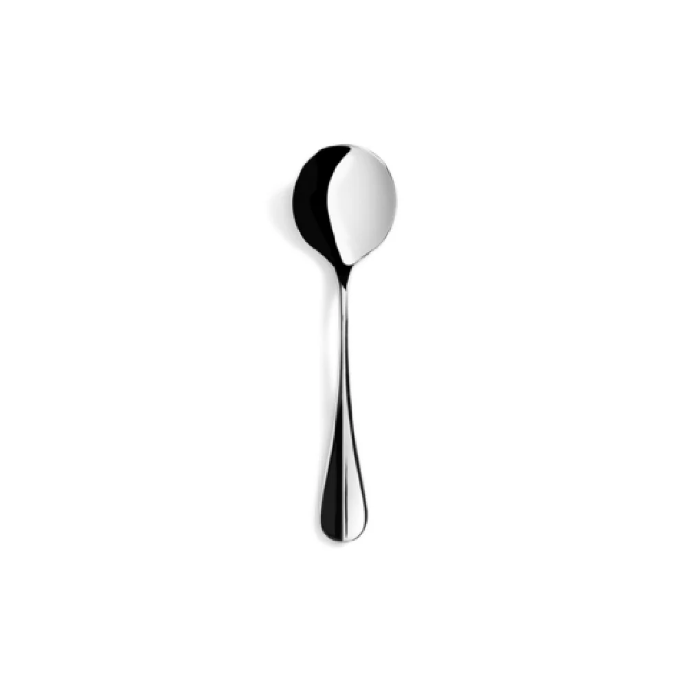 Revol 656639 7 Inch Bouillon Spoon Satin Finish 18/0 Stainless Steel