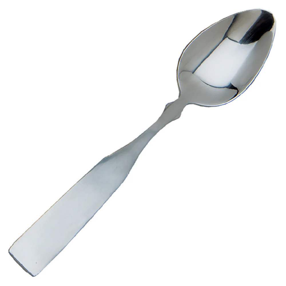 1880 Hospitality CO-603 7-1/4 Inch Heavy Weight Dessert Spoon Satin Finish 18/0 Stainless Steel