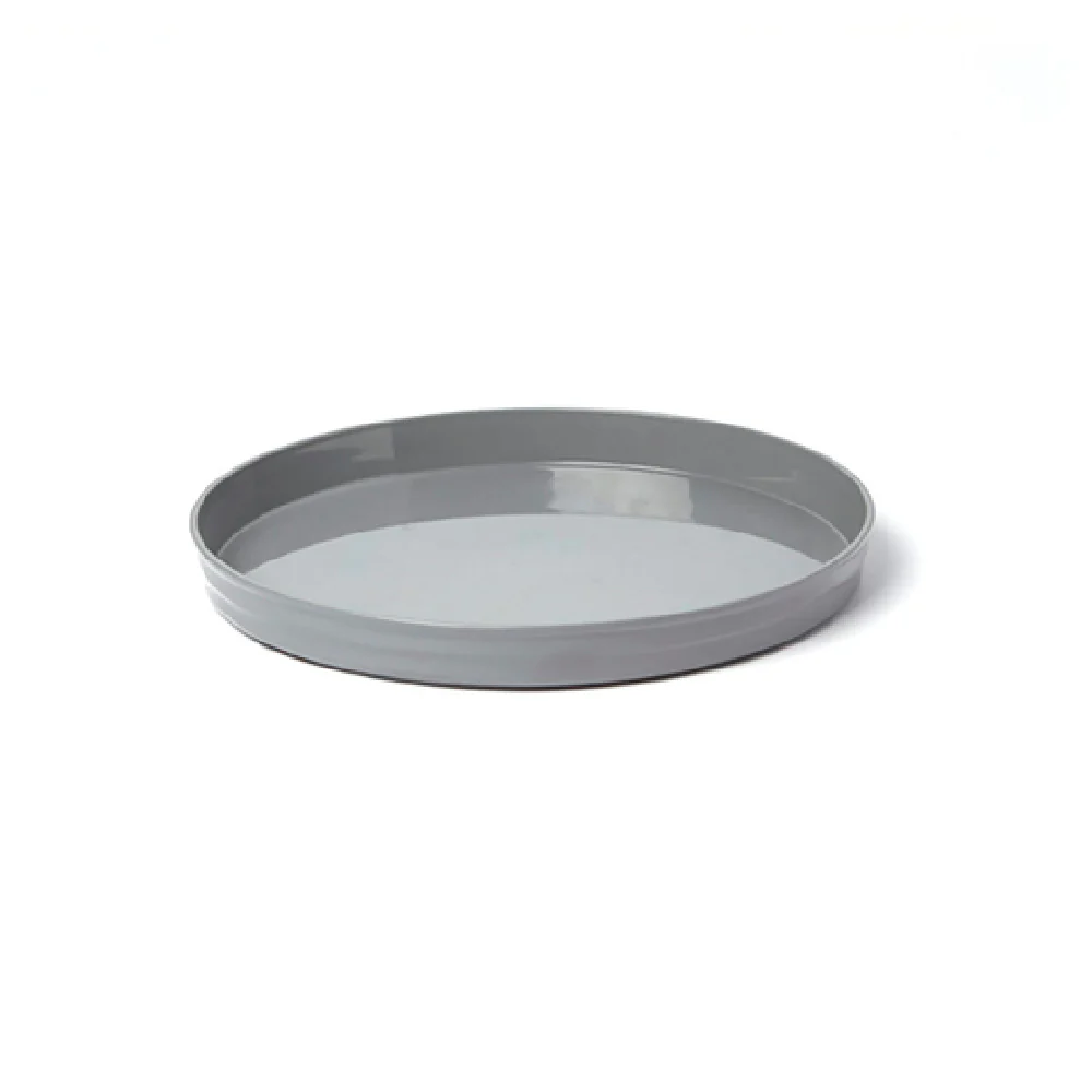 American Metalcraft BL10G 10-3/8 Inch Diameter Lid/Plate BPA-Free Gray