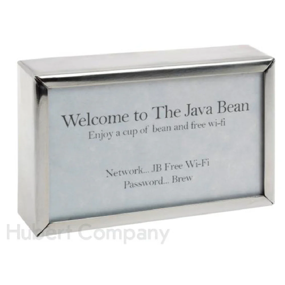 Hubert 96170 Sign Holder 4-1/4 Hubert 96170 Sign Holder 4-1/4
