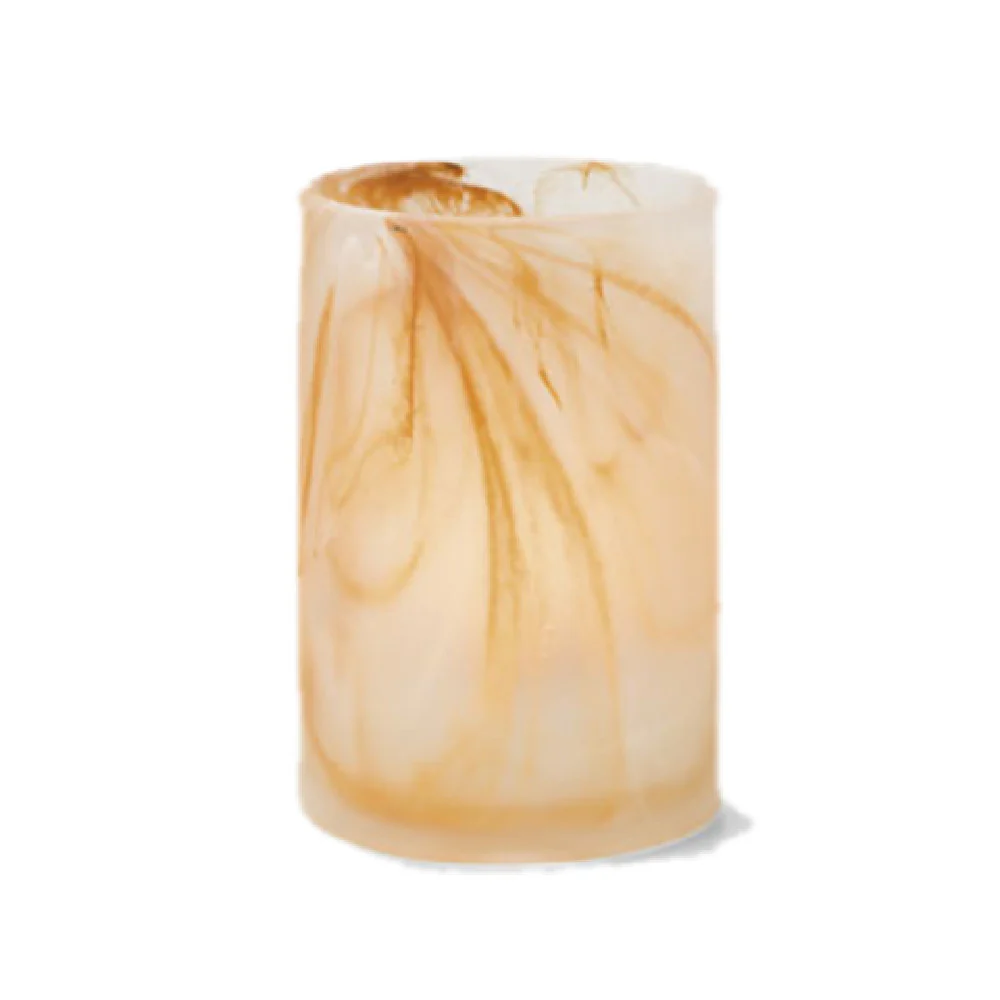 Hollowick 44017CML 2-7/8 Dia Cylinder Glass Candle Lamp with HD26 HD17