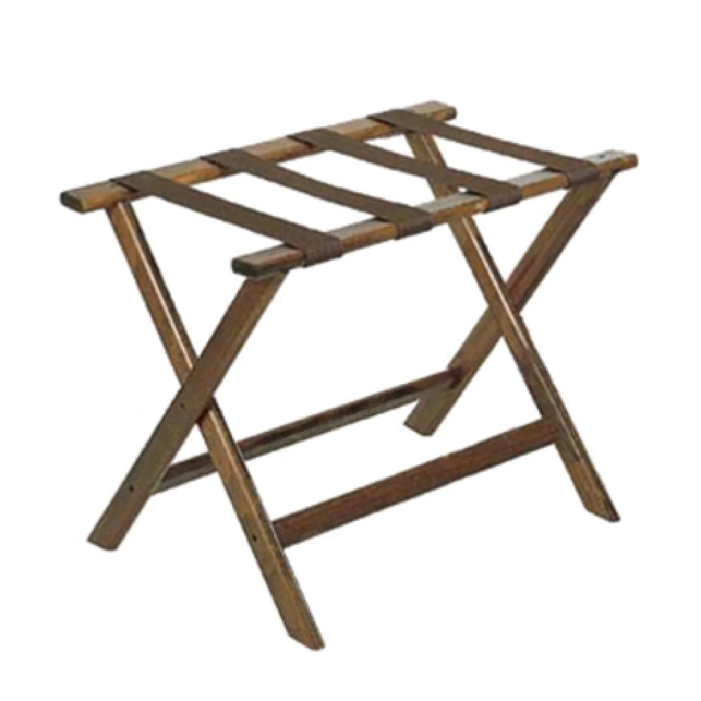 Central Specialties 177DK-1 26 Inch Deluxe Luggage Rack Wooden Frame Walnut Finish Central Specialties 177DK-1 26 Inch Deluxe Luggage Rack Wooden Frame Walnut Finish