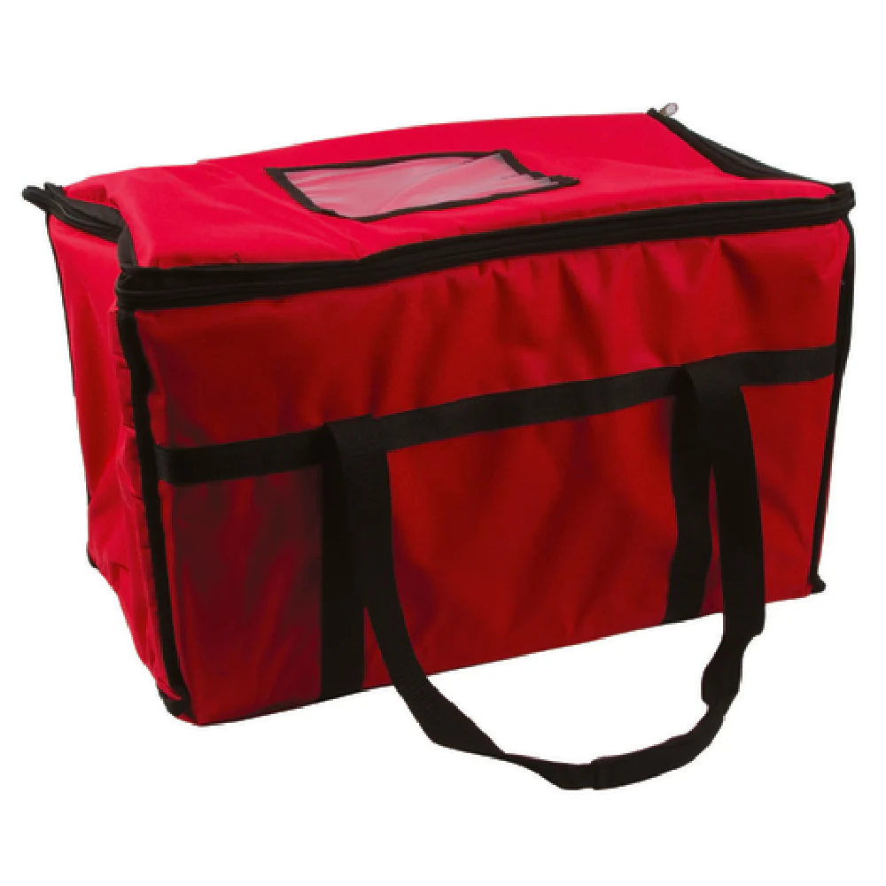 San Jamar FC2212-RD 22 Inch Heavy Vinyl Food Carrier with Foam Insulation Red San Jamar FC2212-RD 22 Inch Heavy Vinyl Food Carrier with Foam Insulation Red