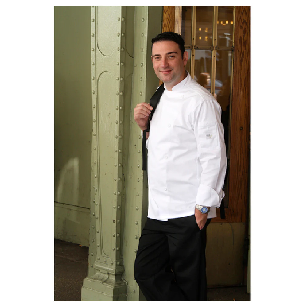 Mercer Culinary M61060BK6X 6XL Chef's Pants Elastic Waist with Belt Loops Black Cotton Mercer Culinary M61060BK6X 6XL Chef's Pants Elastic Waist with Belt Loops Black Cotton