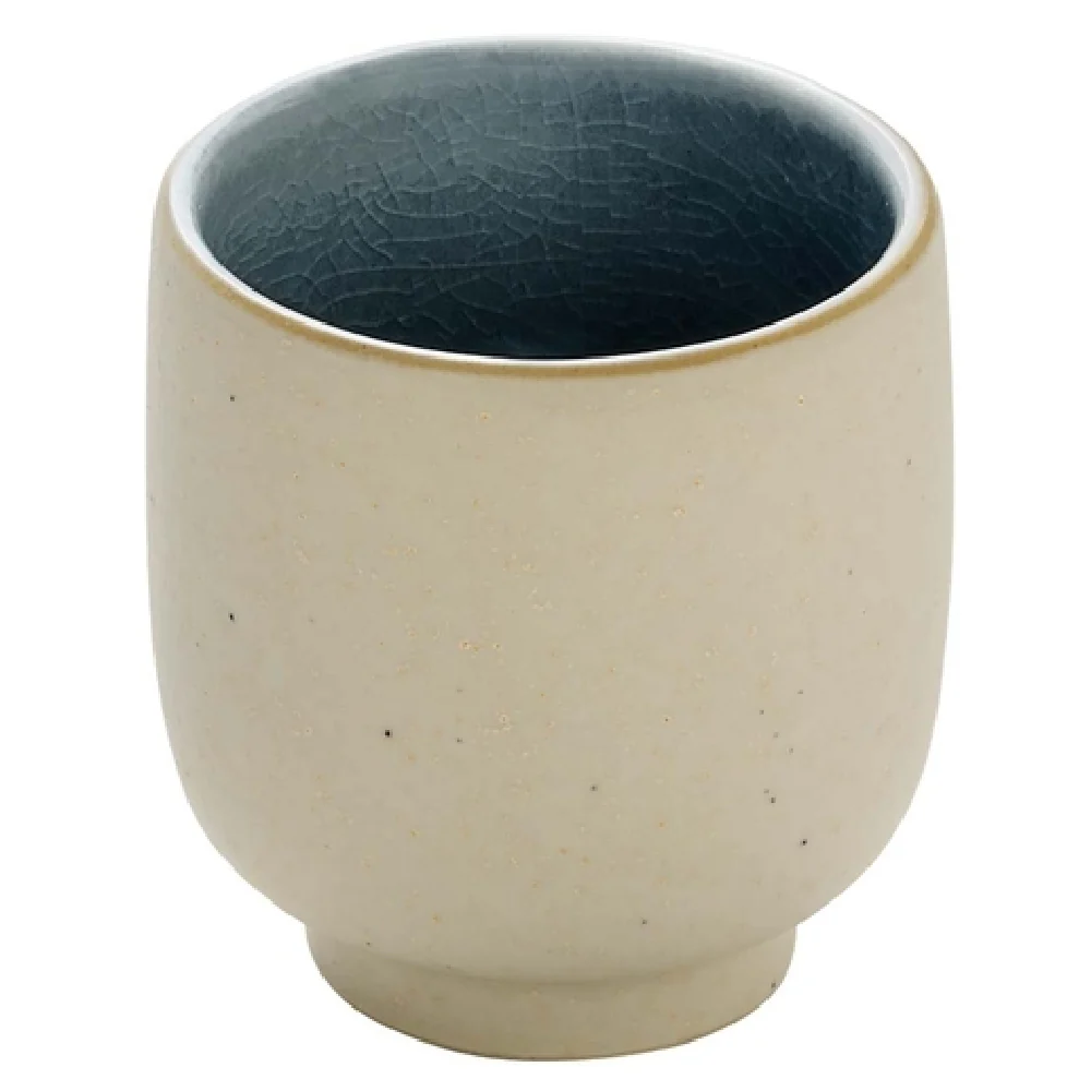 BauscherHepp P015401-016151 3.4 Oz Espresso Cup Without Handle Ceramic Grey
