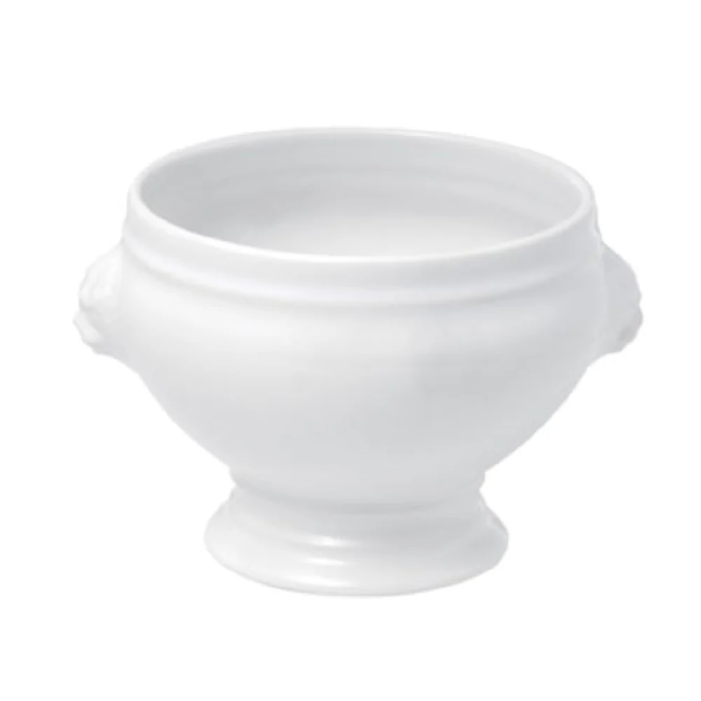 Revol 646138 15-3/4 Oz Lion Head Soup Bowl Porcelain Round without Lid Revol 646138 15-3/4 Oz Lion Head Soup Bowl Porcelain Round without Lid
