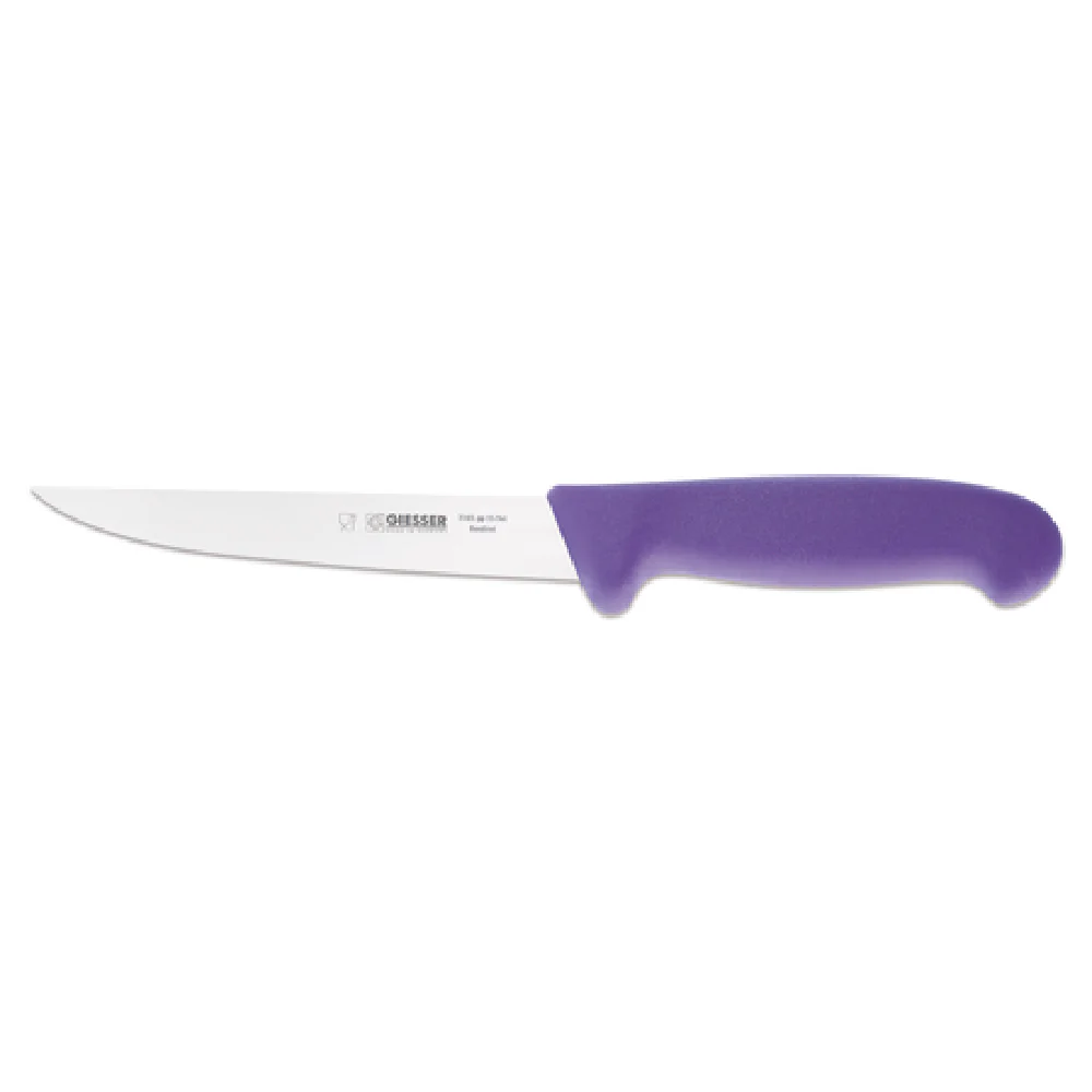 Matfer 182829 6 Inch Blade Length Boning Knife with Purple Handle Chrome Molybdenum Steel Matfer 182829 6 Inch Blade Length Boning Knife with Purple Handle Chrome Molybdenum Steel