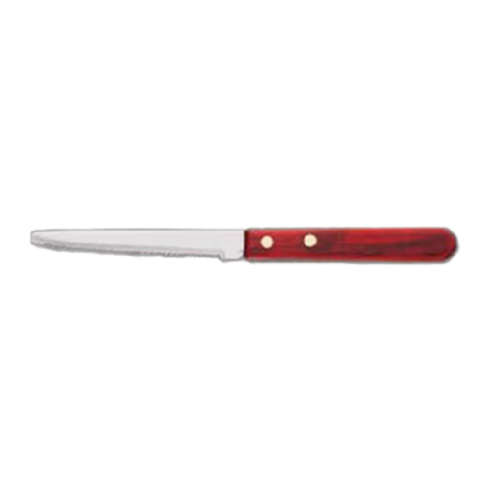 Libbey 200 1682 8-1/4 Inch Blade 8-1/4 Inch Round Tip Knife Wood Red Pakka Libbey 200 1682 8-1/4 Inch Blade 8-1/4 Inch Round Tip Knife Wood Red Pakka