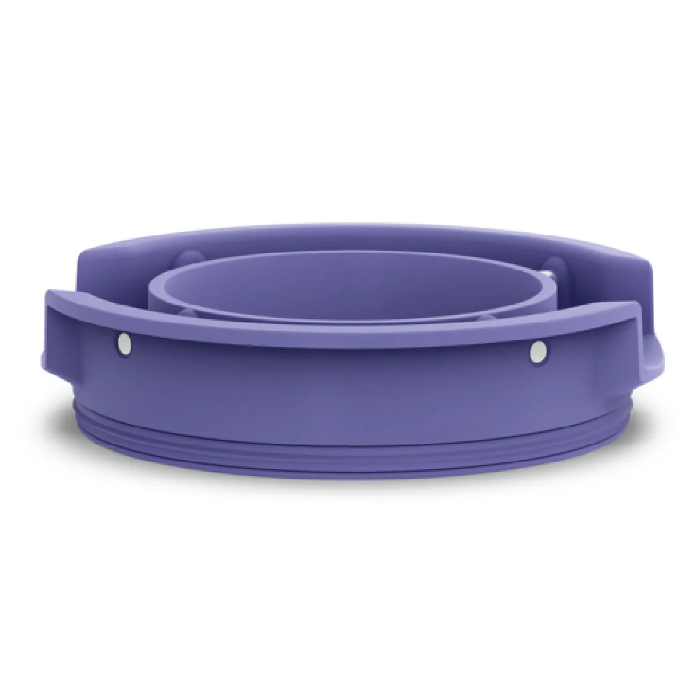 Waring CAC193-10 Purple Lid with Ellipse Design for Commercial Blenders Waring CAC193-10 Purple Lid with Ellipse Design for Commercial Blenders