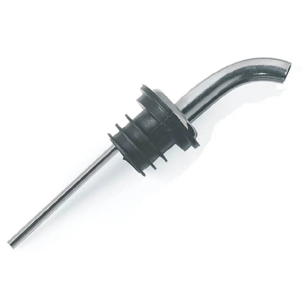 Carlisle WPM4538 Liquor Pourer Dishwasher Safe Chrome Plated SAN 0.03 lbs with Angled Spout Carlisle WPM4538 Liquor Pourer Dishwasher Safe Chrome Plated SAN 0.03 lbs with Angled Spout