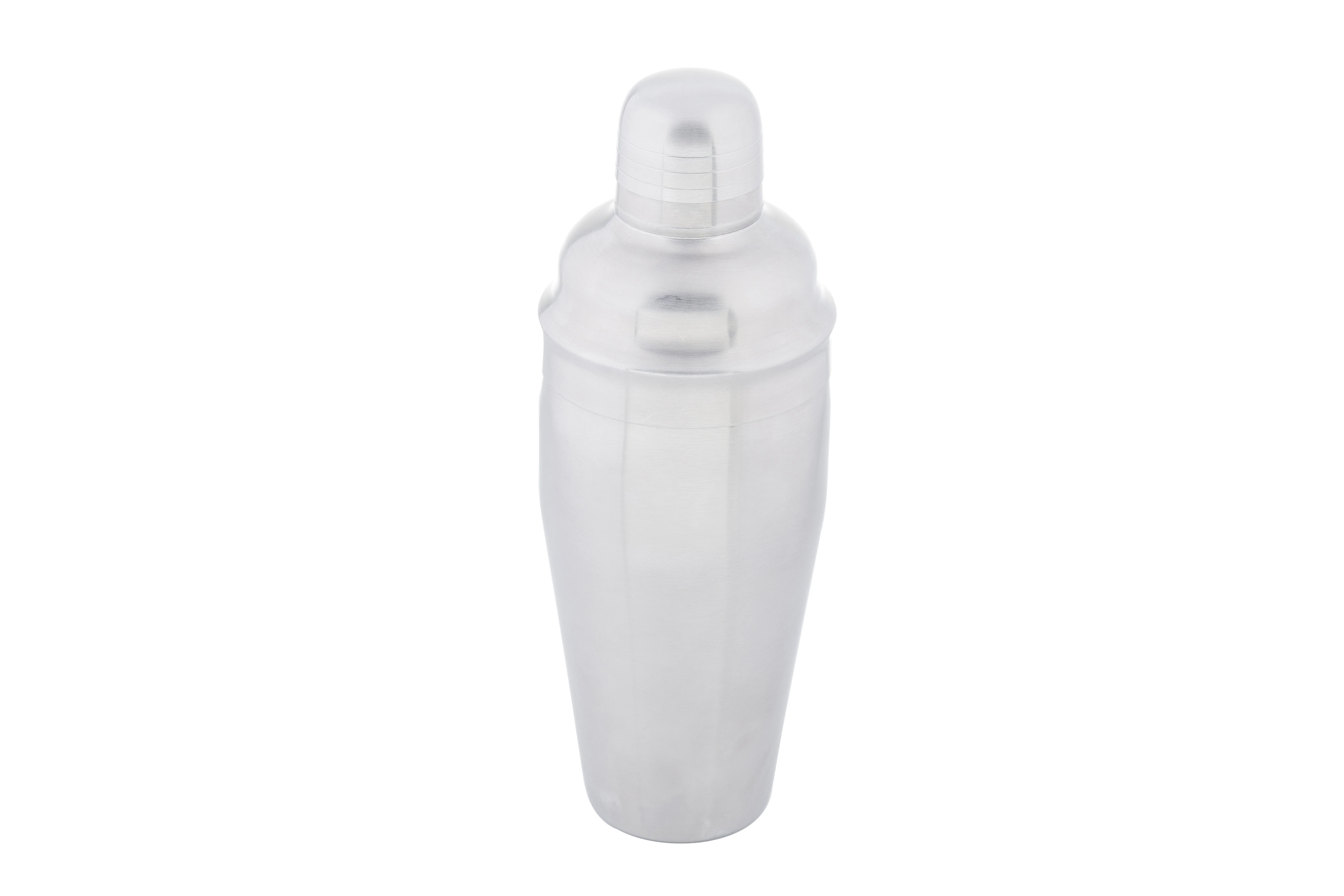 Tablecraft 10469 24 Oz Cocktail Shaker 3-Piece Brushed Stainless Steel Tablecraft 10469 24 Oz Cocktail Shaker 3-Piece Brushed Stainless Steel